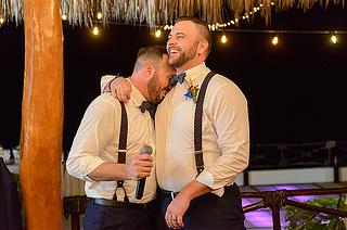 Gay fotos do casamento em Puerto Vallarta
