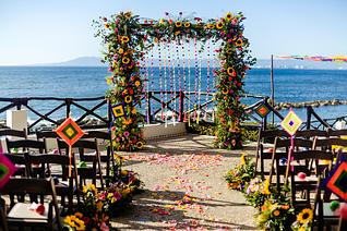 Fotos do casamento em South Coast Puerto Vallarta