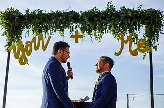 Photos de mariage gay à Puerto Vallarta