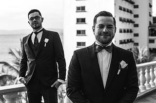 Photos de mariage gay à Puerto Vallarta